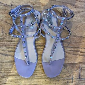 Kaitlyn Pan Studded Sandals 10